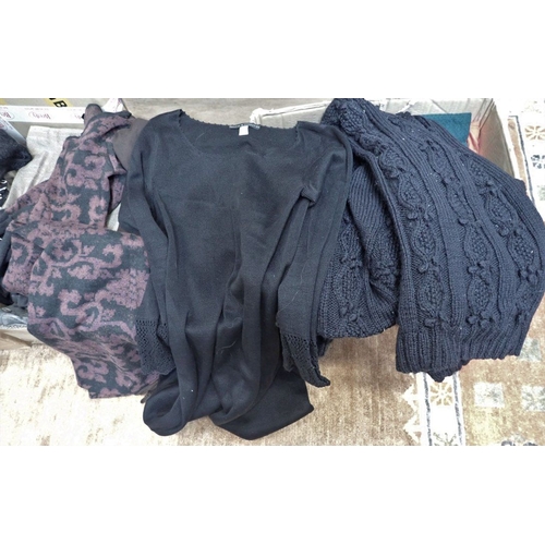 104 - A QUANTITY OF LADIES VINTAGE AND MODERN CLOTHING to include dresses, Peruvian Connection, trousers a... 