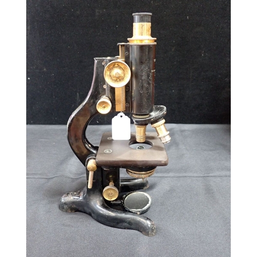 142 - A BOXED MICROSCOPE, W. WATSON & SONS Ltd London, 583844