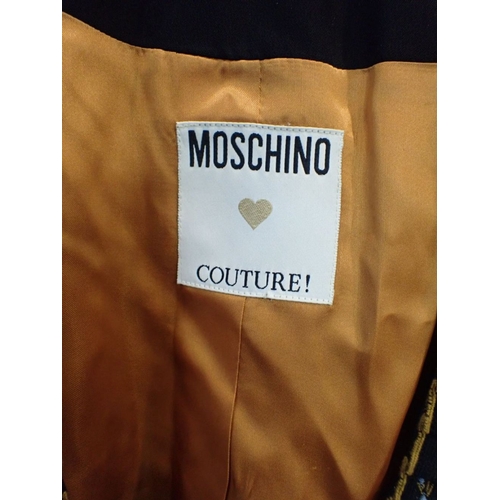 22 - A MOSCHINO VINTAGE BOLERO JACKET