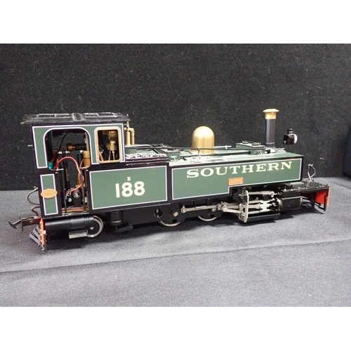 251 - ACCUCRAFT LIVE STEAM LOCOMOTIVE 'LEW' Lynton & Barnstaple Railway, 32mm gauge, partly adapted for re... 