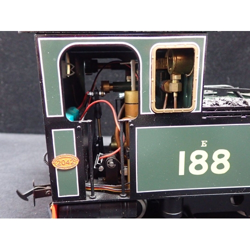 251 - ACCUCRAFT LIVE STEAM LOCOMOTIVE 'LEW' Lynton & Barnstaple Railway, 32mm gauge, partly adapted for re... 