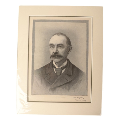 362 - THOMAS HARDY (1840-1928): A COLLECTION OF EPHEMERA including two autographed typed letters, one addr... 