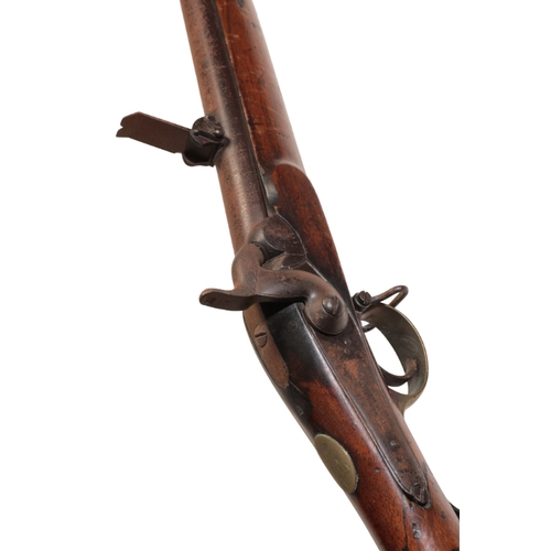 143 - A RARE IMPERIAL RUSSIAN BRUNSWICK PERCUSSION RIFLE

with full walnut stock, brass trigger guard, ste... 