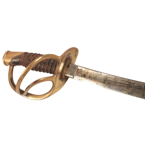 167 - A MODEL 1860 US LIGHT CAVALRY SABRE

produced by Ames of Chicopee, Massachusetts and stamped as such... 