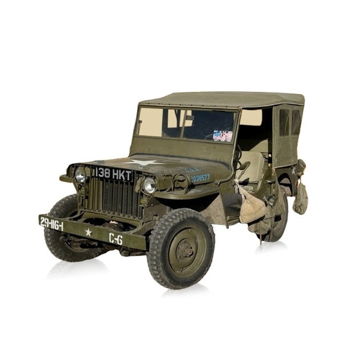 239 - WILLYS JEEP 138 HKT

in US Army livery, 29th Infantry Division vehicle, date of delivery plate 10th ... 