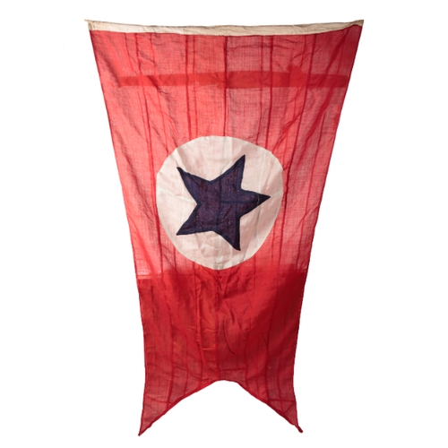 240 - AN AMERICAN WWII ERA BLUE STAR FLAG

these flags were hung in the windows of family homes to show th... 