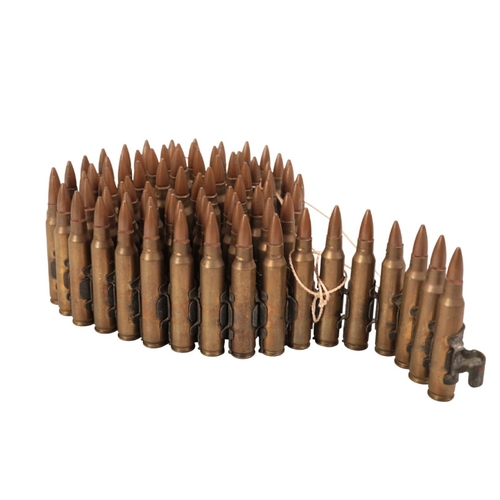 252 - A MACHINE GUN BELT 5'56MM

complete with bullets (deactivated)