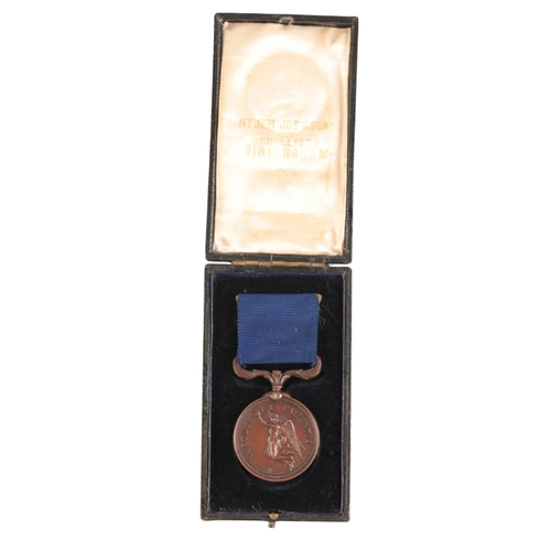 5 - A POIGNANT EDWARD MEDAL SECOND CLASS FOR MINES GROUP TO WILLIAM MARKLAND who was decorated for his a... 