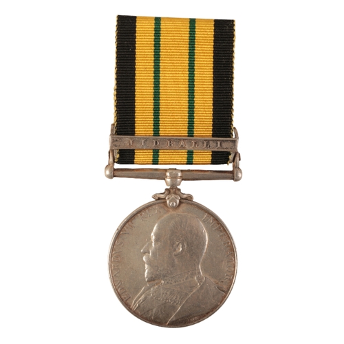 69 - AFRICA GENERAL SERVICE JIBBALLI TO SEPOY RAMA 27TH PUNJABIS

Africa General Service Medal, Jibballi,... 