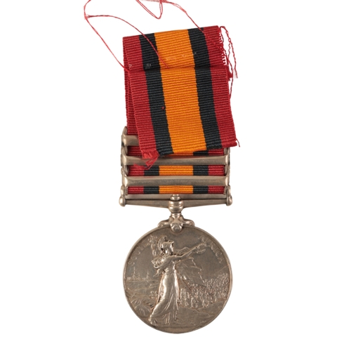 73 - A QUEENS SOUTH AFRICA MEDAL TO PTE SOUTHWORTH MANCHESTER REGIMENT

QSA 1899-1902, three bars, Cape C... 