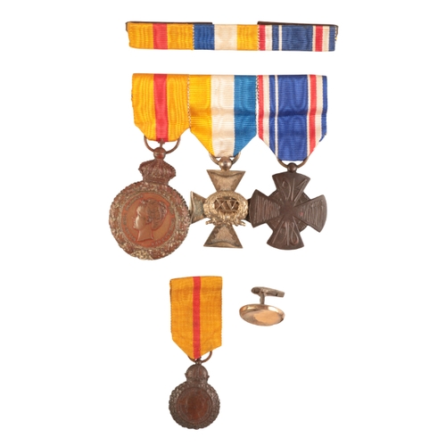 87 - A SET OF THREE DUTCH GREAT WAR MEDALS

to include the Honorary Medal for Charitable Assistance, engr... 