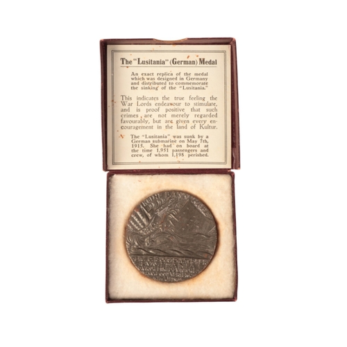 99 - NAVAL INTEREST: A SMALL COLLECTION OF EPHEMERA

including a commemorative medal depicting the John W... 