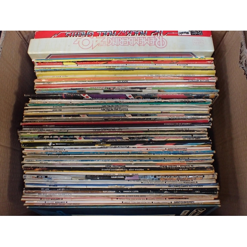 106 - A QUANTITY OF VINYL LPs, ROCK & ROLL COMPILATIONS boxed sets and others