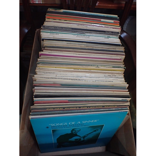 114 - A LARGE COLLECTION OF LP RECORDS mainly classical