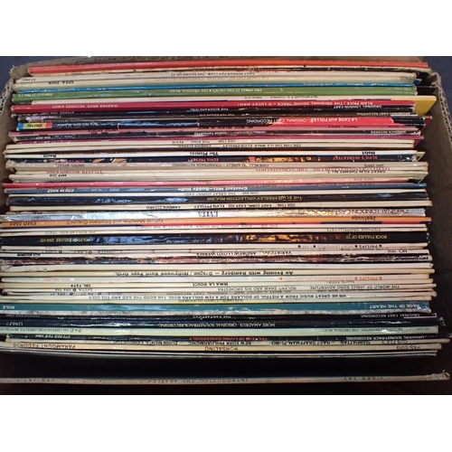 58 - A COLLECTION OF VINYL RECORDS LPs and singles, Beatles, Jazz, Rock and roll, classical etc