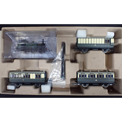 165 - HORNBY 00 GAUGE BOXED TRAIN SETS LMS Suburban Train Pack and GWR Terrier Train Pack. Sound chip fitt... 