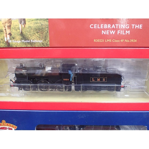 178 - HORNBY 00 GAUGE LMS LOCOMOTIVE BOXED AS NEW The Railway Children Return Class 4F with Bachmann Patri... 