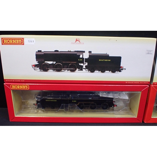 181 - HORNBY 00 GAUGE SOUTHERN RAILWAY LOCOMOTIVES BOXED AS NEW Maunsell S15 Class and Q1 Class, with Bach... 