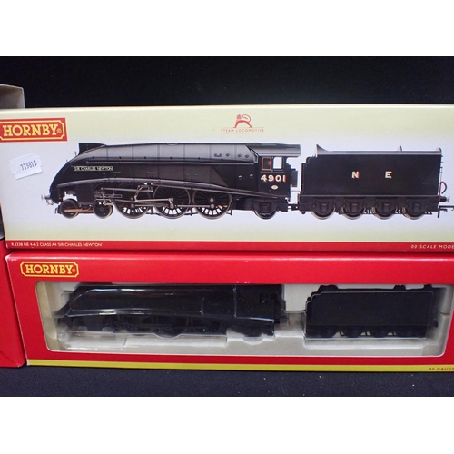 182 - HORNBY 00 GAUGE LNER LOCOMOTIVES BOXED AS NEW Class A3 Flying Scotsman x 2, Class A4 Sir Charles New... 