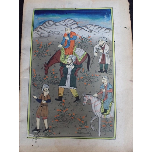 310 - A COLLECTION OF INDO PERSIAN IMAGES