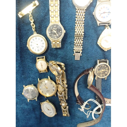 438 - A QUANTITY OF LADIES' WRISTWATCHES including Loris, Tissot and others (a lot)