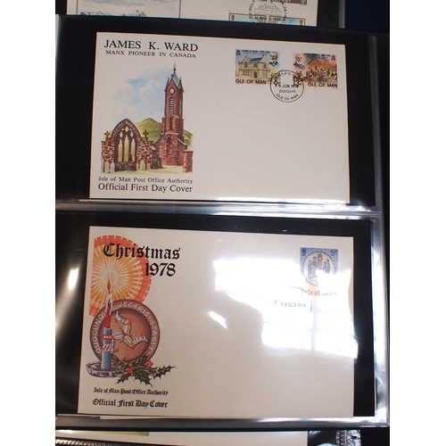 519 - A QUANTITY OF FIRST DAY COVERS in albums (5)