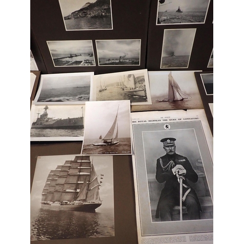 535 - BEKEN & SONS, COWES: A GROUP OF 1930s YACHTING PHOTOGRAPHS 'Lo III', 'Violetta' and others, some in ... 