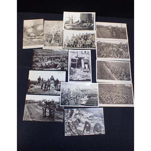 539 - POSTCARDS: FIRST WORLD WAR INTEREST, BOXING INTEREST, AND RAILWAY some soldier groups, wounded, comi... 