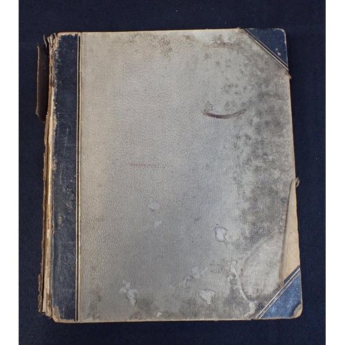 553 - A VICTORIAN PHOTOGRAPH ALBUM OF DORSET INTEREST Bradford Peverell including interiors of the Rectory... 