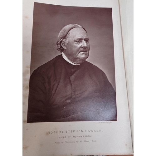 568 - REV ROBERT STEHEN HAWKER of MORWENSTOW a collection of books by or about this famous Cornish poet an... 