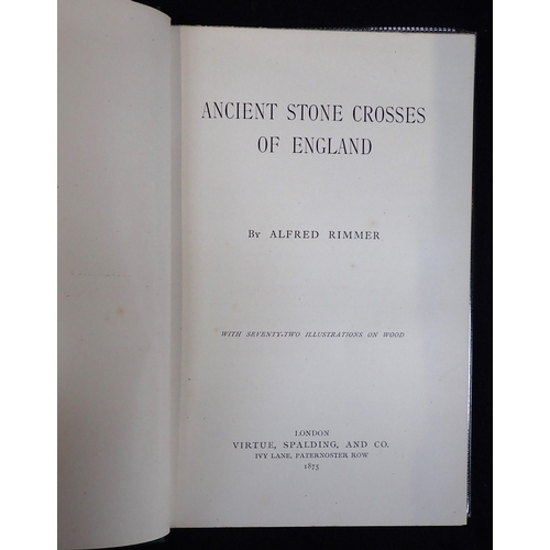 582 - A POPE, THE OLD STONE CROSSES OF DORSET 2nd edition, Whittingham Press, London, 1906,zauthor's inscr... 