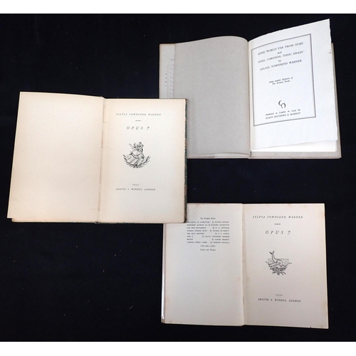 583 - SYLVIA TOWNSEND WARNER AND T F POWYS as collection of limited edition Woburn and Dolphin books, two ... 