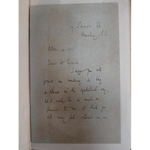 602 - WALTER DE LA MARE, A COLLECTION OF POETRY BOOKS including first editions, with an autographed letter... 