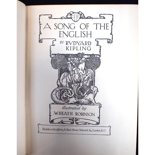 608 - OSCAR WILDE, A HOUSE OF POMEGRANATES illustrations by Jessie M King, 6th edition 1915, with Rudyard ... 