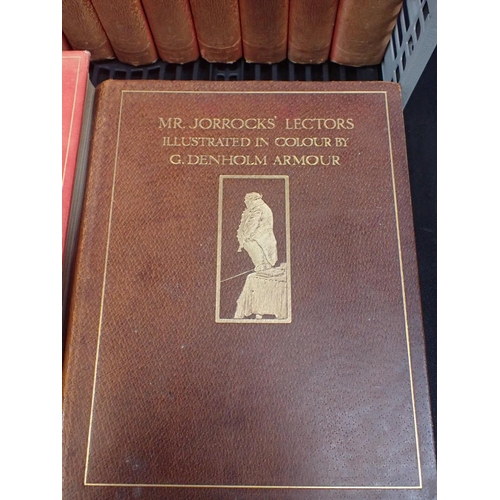 629 - MR JORROCKS' LECTORS, ILLUSTRATED G. DENHOLM ARMOUR 72 of 350 copies signed by the artist, Hodder an... 