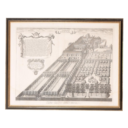 207 - AN ETCHING BY MR A. ROOKER OF ST. JOHNS COLLEGE FROM THE GARDEN

from THE OXFORD ALMANACK ...MDCCLXX... 