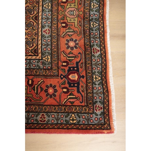 89 - A NORTH WEST PERSIAN BIDJAR CARPET

with a large geometric medallion against a densely decorated gro... 