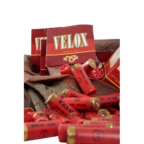 179 - *200 VELOX 12 BORE CARTRIDGES

(c.32grams) (old shop stock) (200)

*Note: The buyer must be over the... 