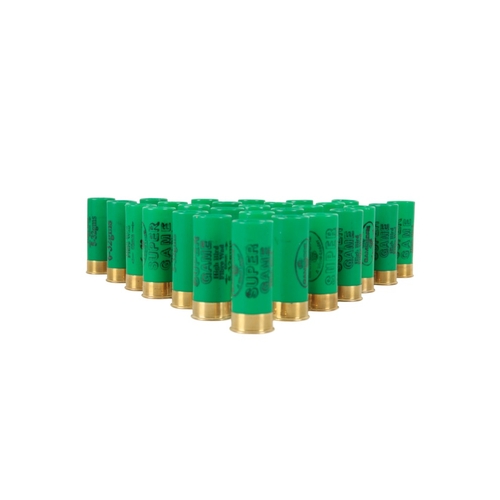 181 - *180 GAMEBORE SUPER GAME 12 BORE CARTRIDGES

6-32grams, Hi Bird fibre wad (old shop stock) (180) 

*... 