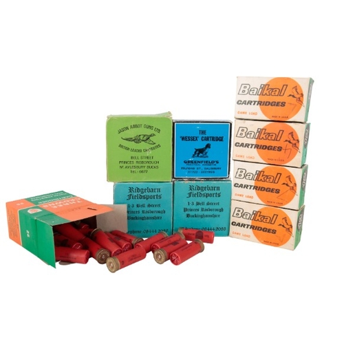 189 - *185 MIXED 12 BORE CARTRIDGES

including Baikal; Jason Abbot Guns Ltd; Three Crowns Cartridges; the ... 