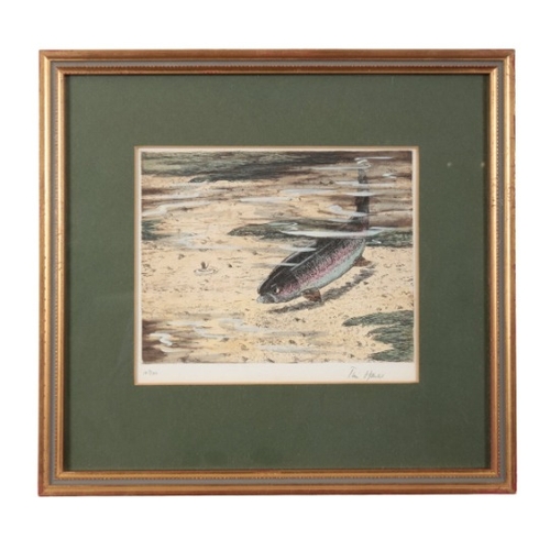 298 - TIM HOARES A set of five coloured fishing prints

limited edition of 10/250, framed and glazed, 15cm... 