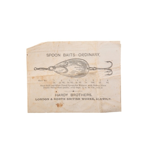 53 - FIFTEEN HARDY SPOON BAITS

of various hook sizes (15)

Provenance: From a private Midlands vintage f... 