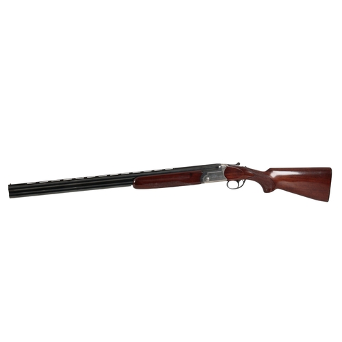 93 - *AYA YEOMAN 12BORE O/U SHOTGUN

with authentic walnut stock and forend, single trigger, barrel lengt... 