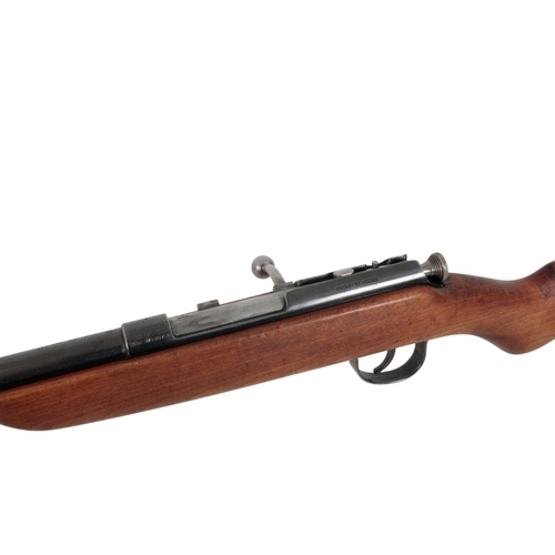 96 - *WEBLEY BOLT ACTION SINGLE BARREL .410

with walnut stock, barrel length 25