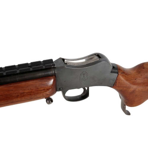 97 - *BSA MARTINI .22L RIFLE

with authentic walnut stock and forend, single trigger, 14