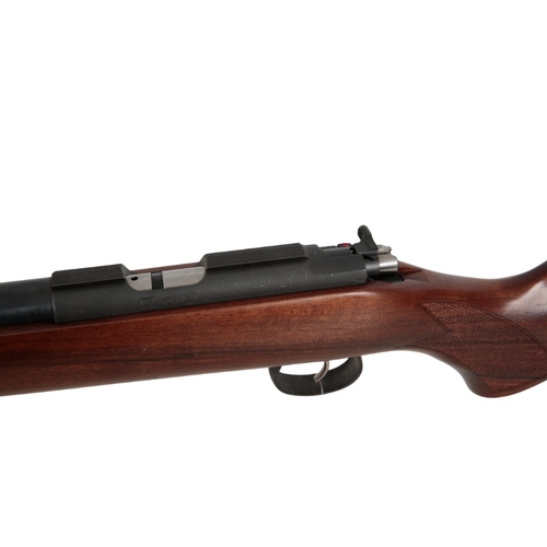 98 - *CZ .17HMR BOLT ACTION RIFLE

with synthetic walnut stock, 25cm long, no. A322420

*Note: The Buyer ... 