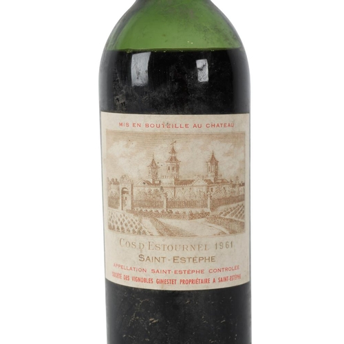 218 - CHÃTEAU COS D'ESTOURNEL ST. ESTEPHE 1961 75cl