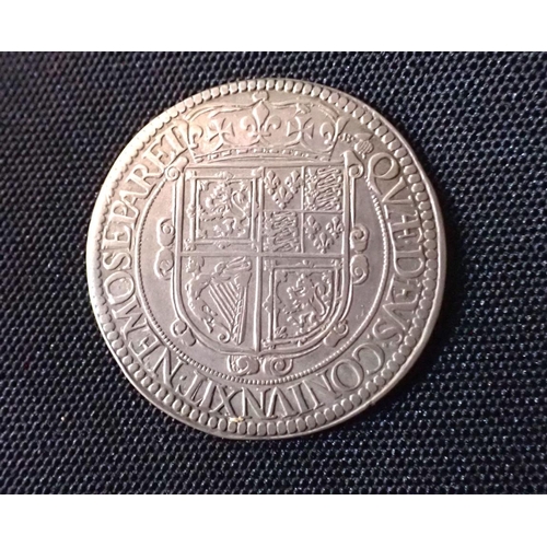 463 - A SCOTTISH 30 SHILLING the reverse with square-top shield