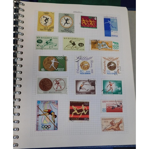 489 - A COLLECTION OF STAMPS