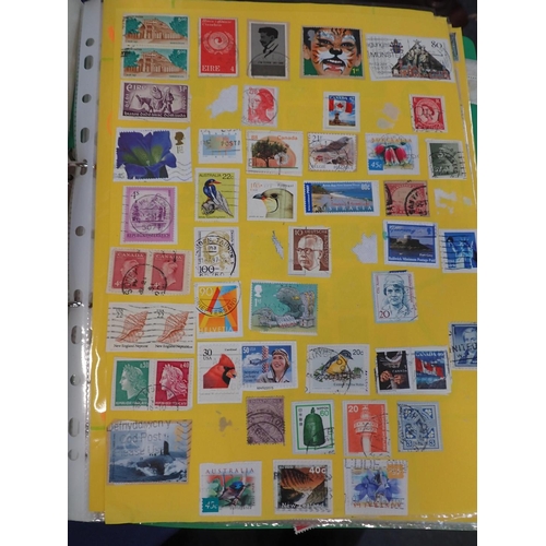 491 - A QUANTITY OF BRITISH AND INTERNATIONAL STAMPS mostly 20th Century, some in albums, a large proporti... 